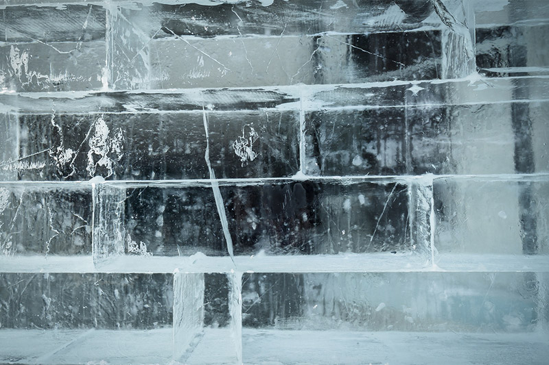 Ice wall, read more about how to pour readymix concrete in freezing temperatures in Rapid Readymix's updated guide